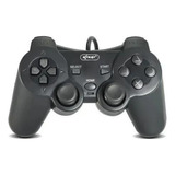 Controle Ps2 Joystick Com Fio Analógico Plug And Play Cor Preto