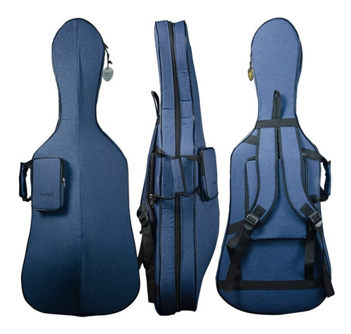 Capa Violoncelo Tarttan Slim 600 Jeans Azul