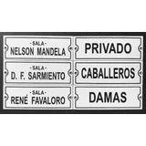 Cartel Chapa Enlozada Personalizado Vintage 20 X 7 Cm