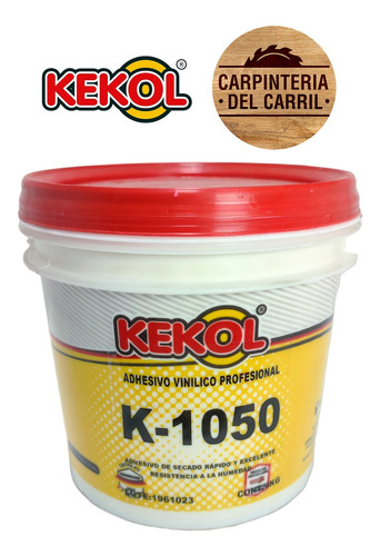 Cola Vinilica Kekol K1050 4 Kg No Titebond Luthier Exterior