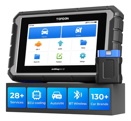 Scanner Automotriz Topdon Ad900bt 28 Servicios Bidireccional