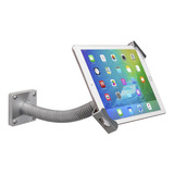 Soporte Antirrobo De Pared Para Tablet 7  A 13  Plateado