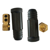 Conector Rápido Hembra35/50 Para Maquina De Soldar Pack 2und