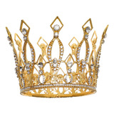 Coronas Redondas De Reina For Mujer, Corona De Tiara De [u]