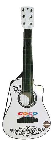 Guitarra De Juguete En Madera Para Niños Diseño Coco 