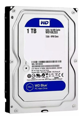 Disco Rigido 1tb Western Digital Blue Disco Duro Sata 3