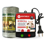 Kit Cerca Elétrica Rural Eletrificador Sr 30  + Cabo 250m