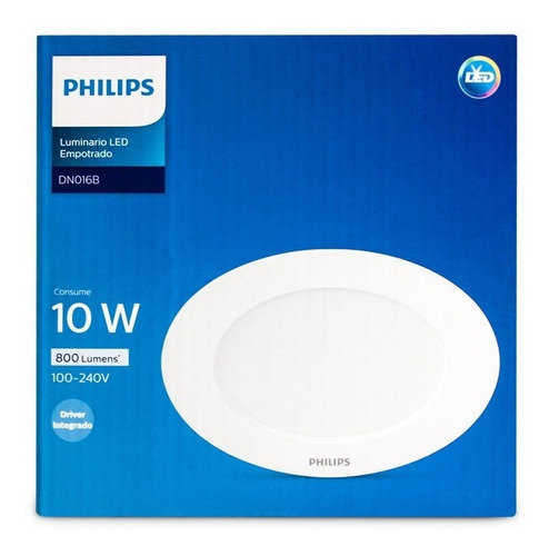 Lampara Colgante Empotrado Philips Dn016b 3.5 Luz Neutra Color De La Luz Blanca Neutra