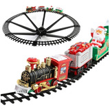 Tren De Navidad, Juguete Eléctrico, Decoración De Árbol De N