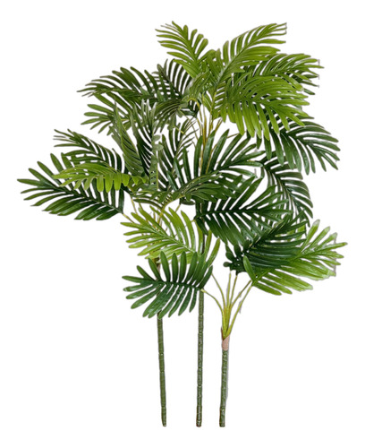 Planta Artificial Palmeira Grande 3 Tronco 1.10m Realista