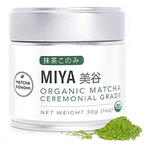 Miya Matcha 30 G - Té Verde Matcha Japonés Ceremonial Premiu