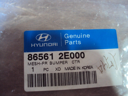 Rejilla Central De Parachoque Delantero Hyundai Tucson Orig. Foto 3