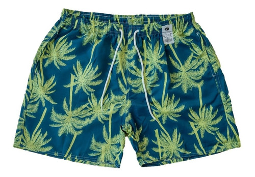 Kit Com 5 Shorts Masculino Plus Size Estampado Praia