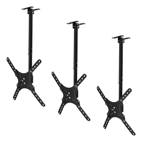 Kit De 3 Soportes De Techo Lucky Owl Para Tv 26 A 55 30kg