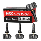 Kit 4 Sensores Programables Autel Tpms Mx-sensor 315-433 Mhz