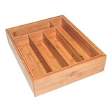Caja De Almacenamiento Con Cortador De Bambú, Caja De Cocina
