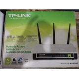 Access Point Punto Acceso Wifi Tp-link Tl-wa901nd 300mbps   