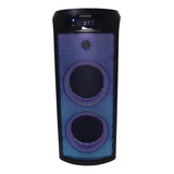 Sistema De Sonido Aiwa Awpok7d Bluetooth Flame Led Color Negro