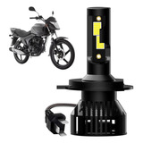 Foco Led H4 Moto Italika Ft150 Gts 11000lm Motocicleta Luces