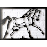 Cuadro Decorativo Caballo 6mm Hogar Pared Sala Recamara 87cm