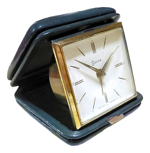 Antiguo Reloj Despertador Swiza, Calidad Superior, 60s, Full