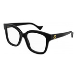 Lentes Ópticos Matte Black Gucci Gg1258o004