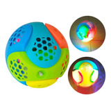 Pelota Sensorial Con Luz Y Sonido Juguete Niño Color Fiesta