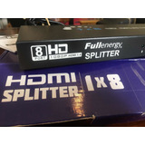 Splitter 1x8 Hd 1080p Hdmi 1.4 Fullenergy Nuevo!!!