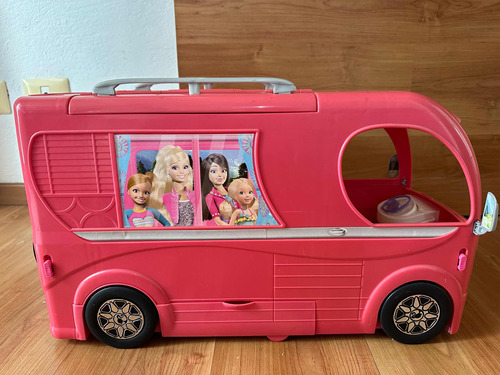 Carro Camper De Barbie, Mattel