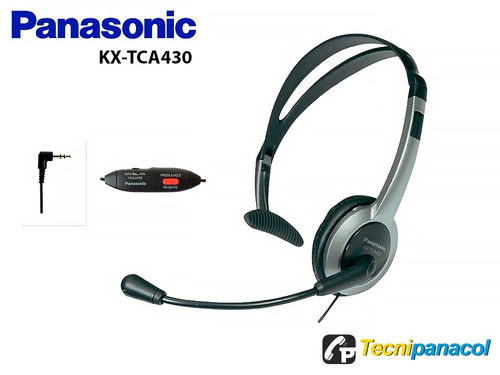 Diadema Panasonic Kx-tca430. Manos Libres Control De Volumen