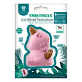 Dispensador De Golosinas Perro Unicornio Rosado Dental Spike