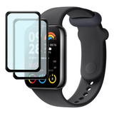 2 Pzas Mica Rígida Para Xiaomi Smart Band 8 Pro Con Bisel 3d