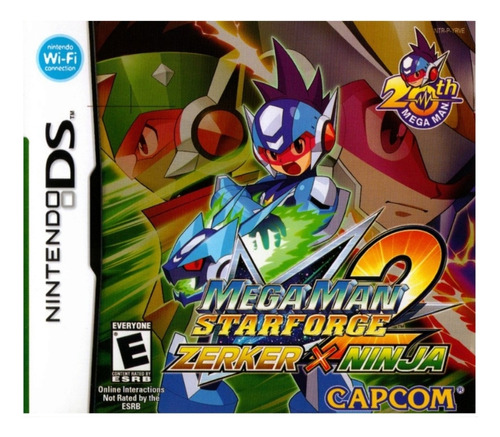 Megaman Starforce 2 Zerker X Ninja Nintendo Ds