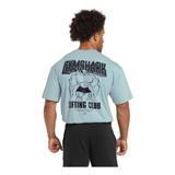 Playera Gym Shark| Modelo Cartoon Lifting T-shirt | Original