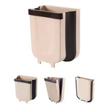 Basurero Plegable Cocina Papelera Puerta Gabinete