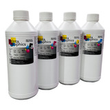 4 Litros De Tinta Dye Universal Para Hp Canon Brother Epson