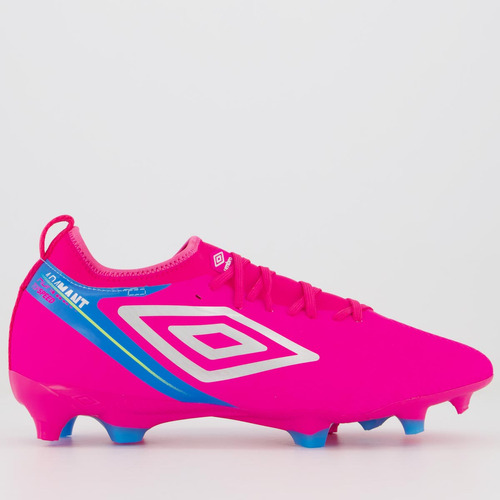 Chuteira Umbro Adamant Top Speed Club Campo Rosa