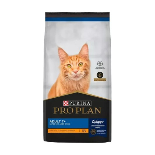 Alimento Pro Plan Active +7 Para Gato Señior Sabor Pollo 3kg