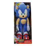Sonic Prime Peluche De 33 Cm Jakks Pacific Color Azul