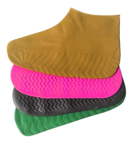 Funda Silicona Impermeable Protector Zapato Lluvia Antidesli