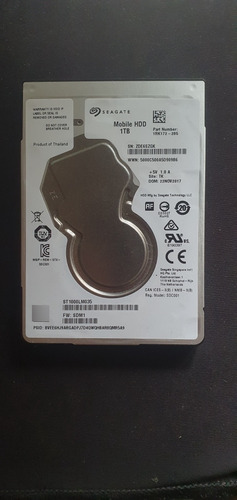  Disco Duro Seagate 1tb 2,5 