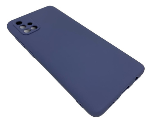 Capinha De Celular Para Samsung A71 6.7 Silicone + Pel Vidro