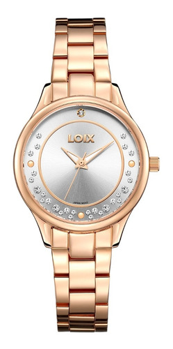 Reloj Loix L1176 Para Dama Elegante Multicolor