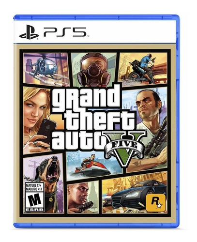 Grand Theft Auto V Gta V Ps5 Físico Nuevo Sellado