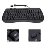 Mini Teclado Multimedia Con Cable Usb Ios Android Kp- 988