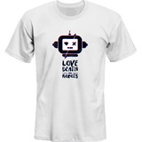 Remeras Love Death + Robots Retro *mr Korneforos*