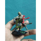 Halo Mega Heroe Flood Human Combat Form Serie 18 Verde 