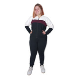 Conjunto De Frio C Ziper Feminino Plus Size G1 Ao G4 Premium