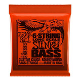 Encordado Ernie Ball Slinky Eb2838 032-130 Nuevo Usa