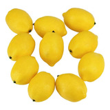 Limón Amarillo De Simulación Artificial De Fruta Falsa